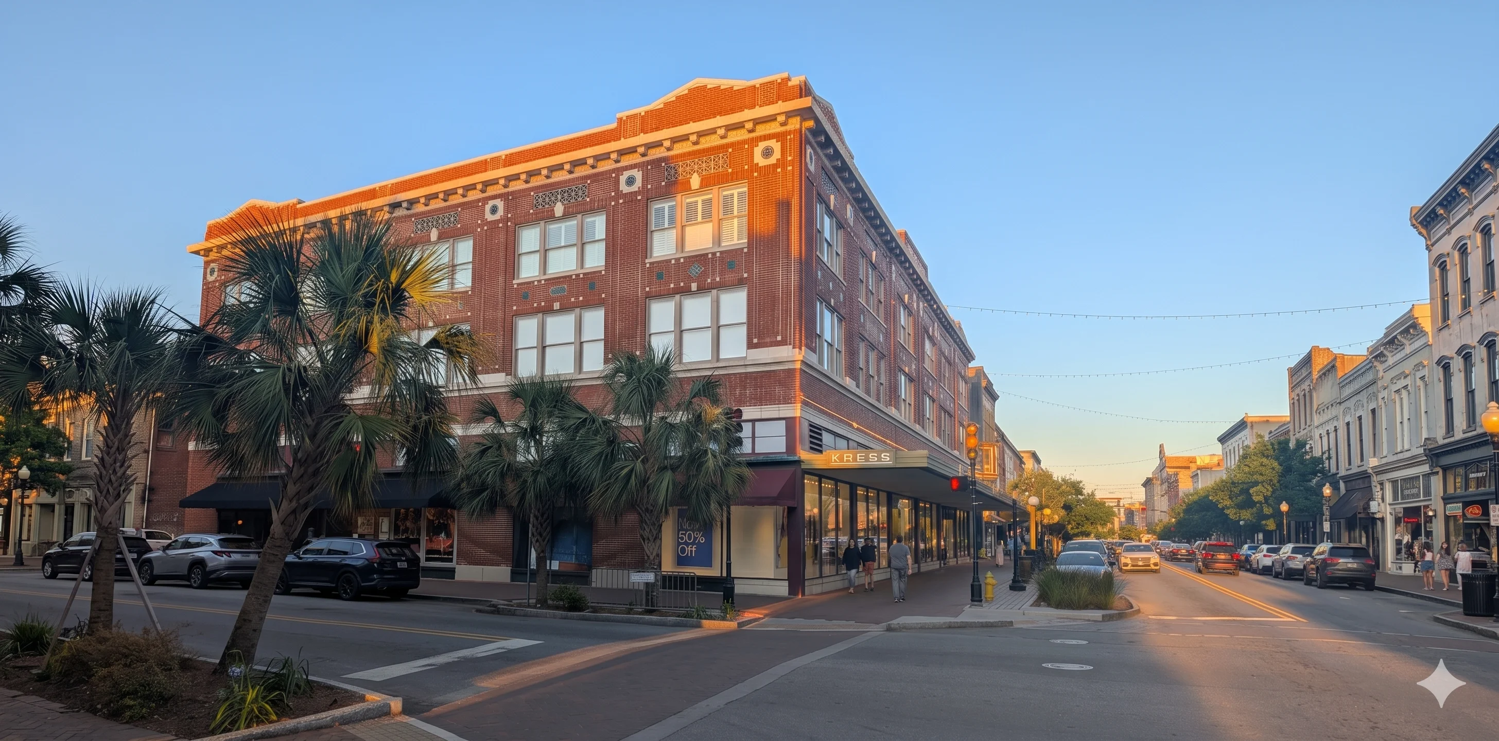 Historic Kress Building - Broughton Street Savannah